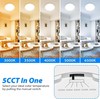 Lámpara de techo LED de 30 cm, 3000K/3500K/4000K/5000K/6500K, empotrada ajustabl gallery