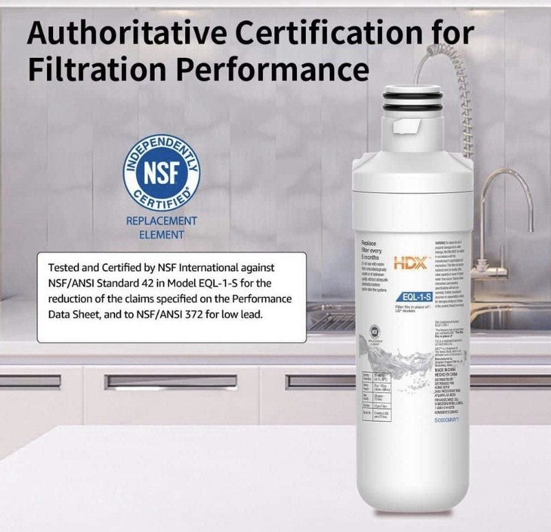 Standard Refrigerator Water Filter Replacement For LG LT1000P gallery