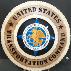 US TRANSPORTATION COMMAND PLAQUE