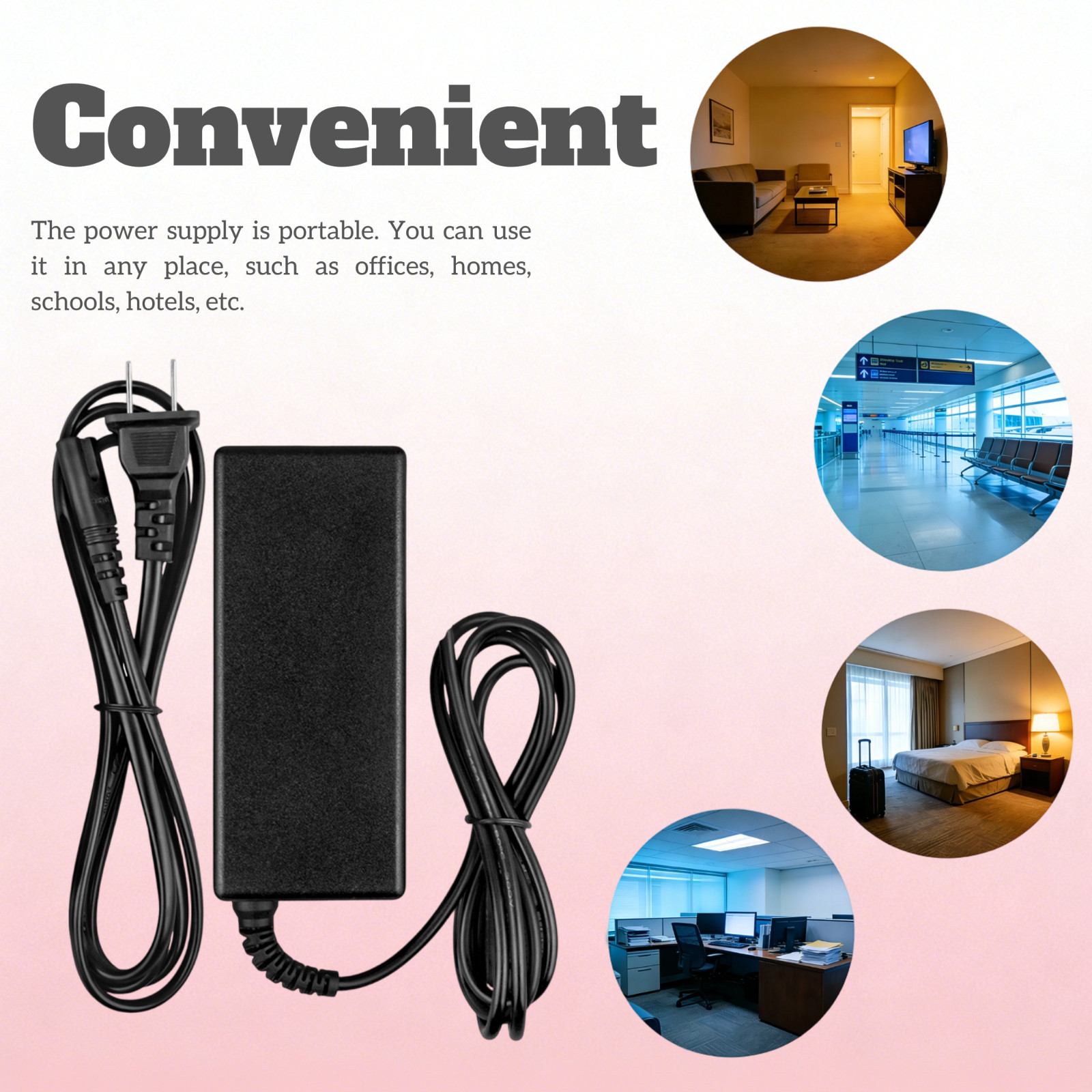 3-Pin XLR 42V 2A AC/DC Adapter For aostirmotor A20 / G20 Power Supply Cable Cord gallery