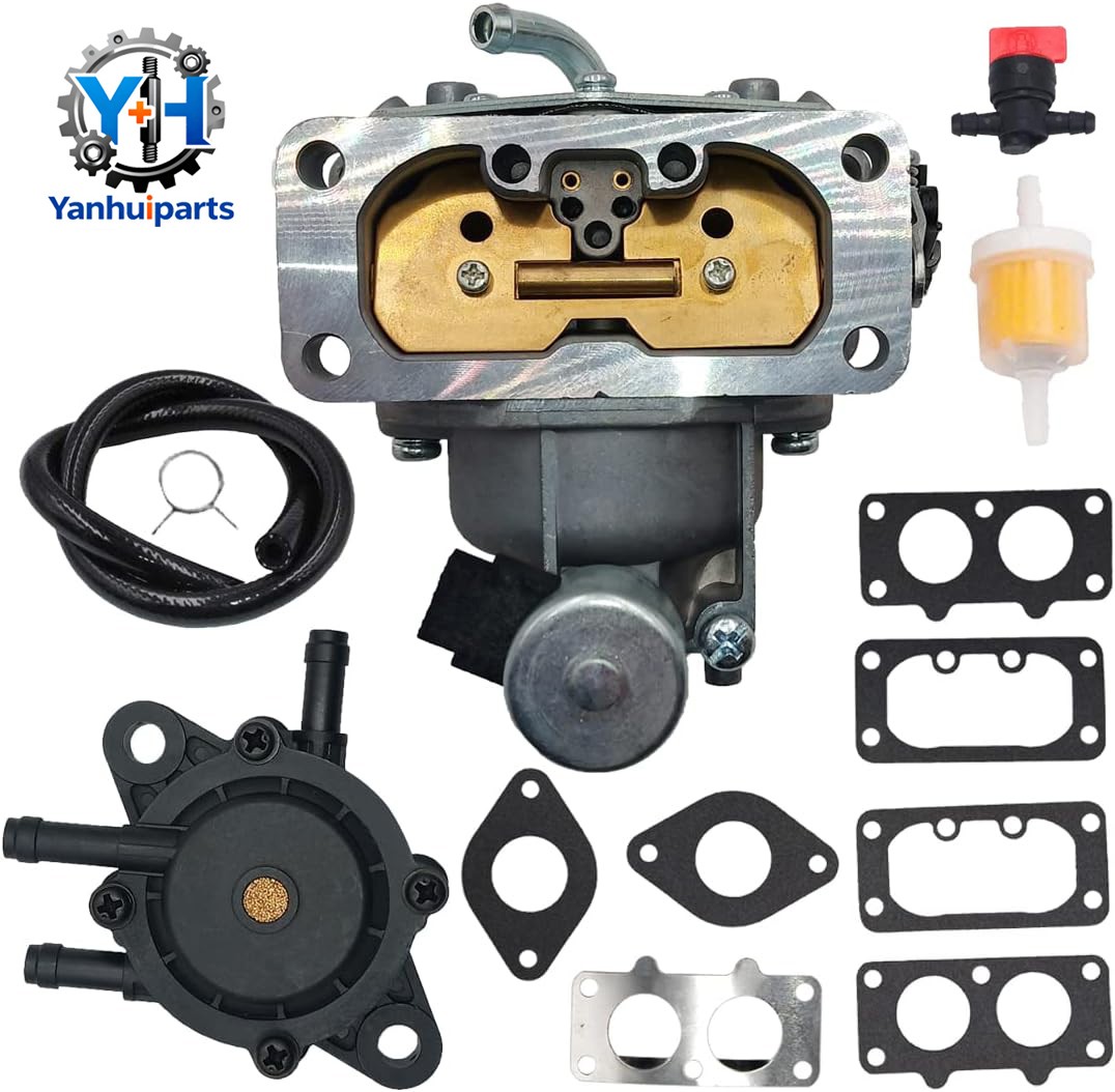 Carburetor Assembly For 23HP John Deere 727A Zero Turn Mower gallery