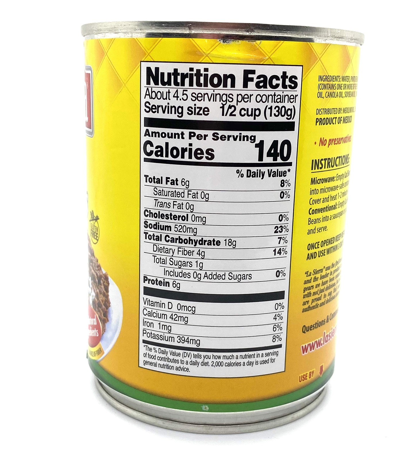 REFRIED PINTO BEANS 20.5oz gallery
