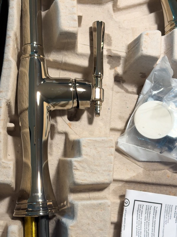 Brizo 63058LF-PN Tulham Pull-Down Kitchen Faucet - Brilliance Polished Nickle gallery