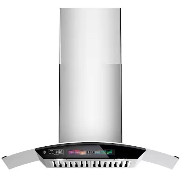 Brano 36 in Range Hood, Stainless Steel Smart Kitchen Vent GS01S-V36 No Chimny gallery