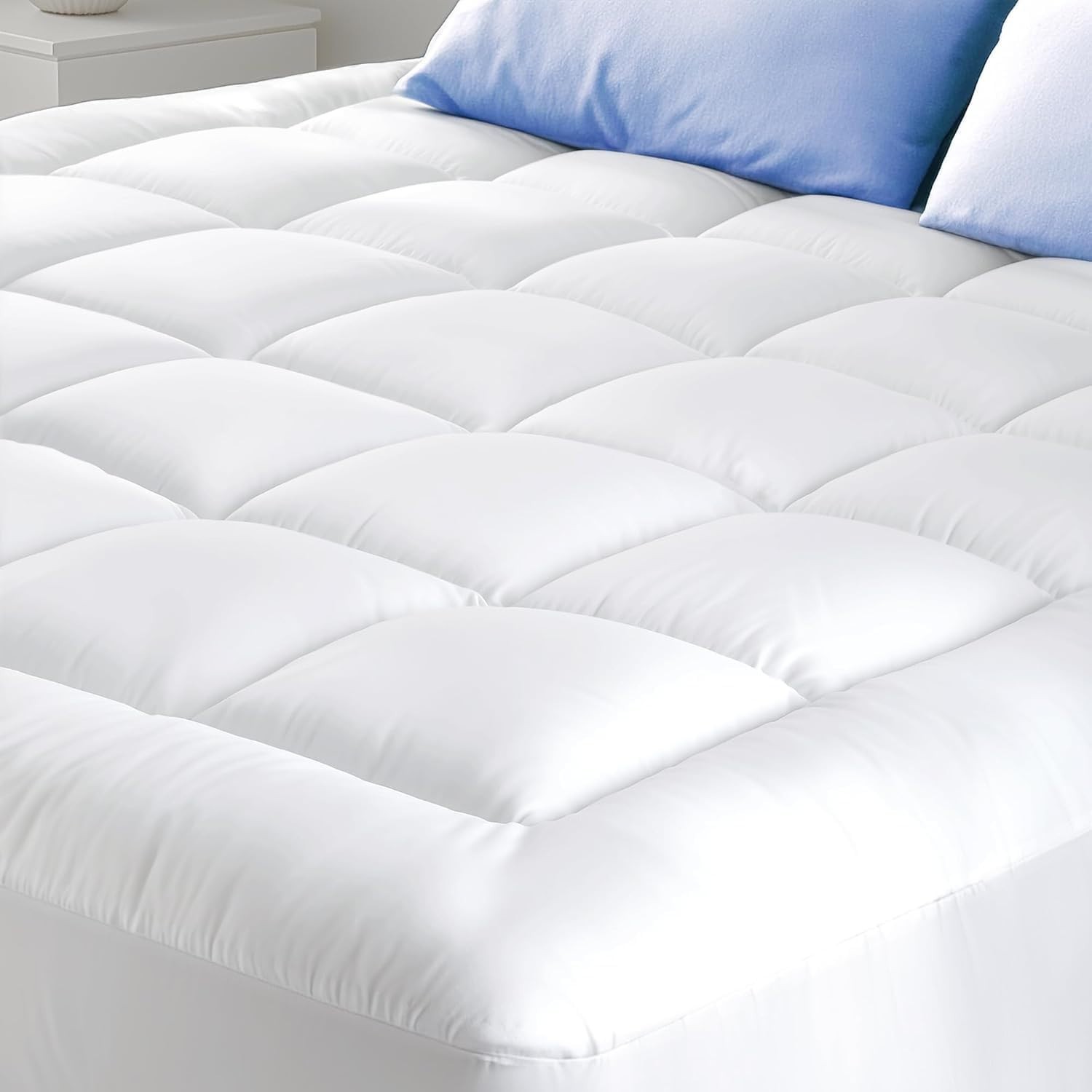 4 Inches Thick Mattress Topper Quilted Cooling Mattress Topper Pad gallery