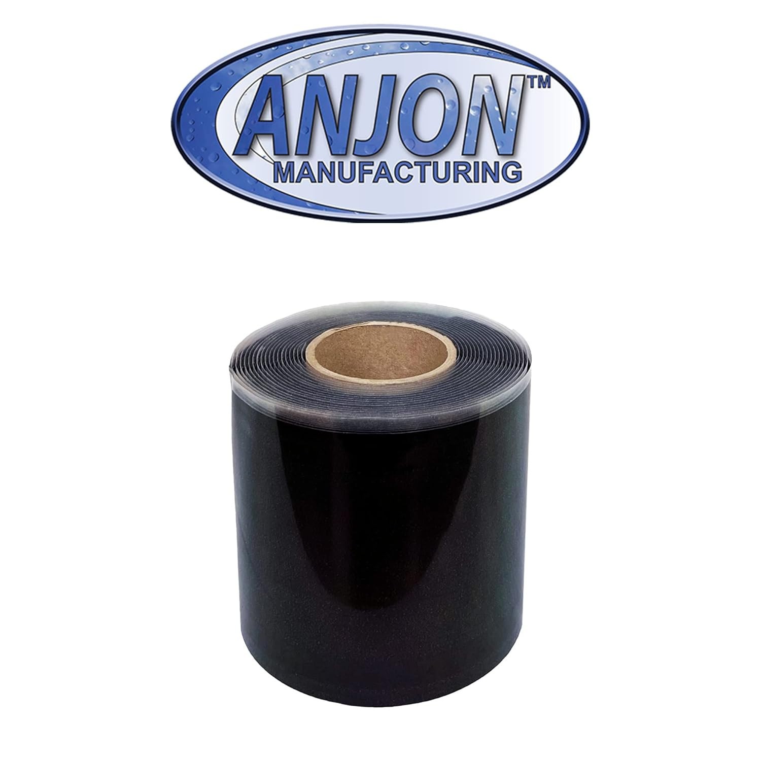 Anjon Manufacturing 6" x 100' Black EPDM Single Stick Flashing Tape - 302682.100 gallery