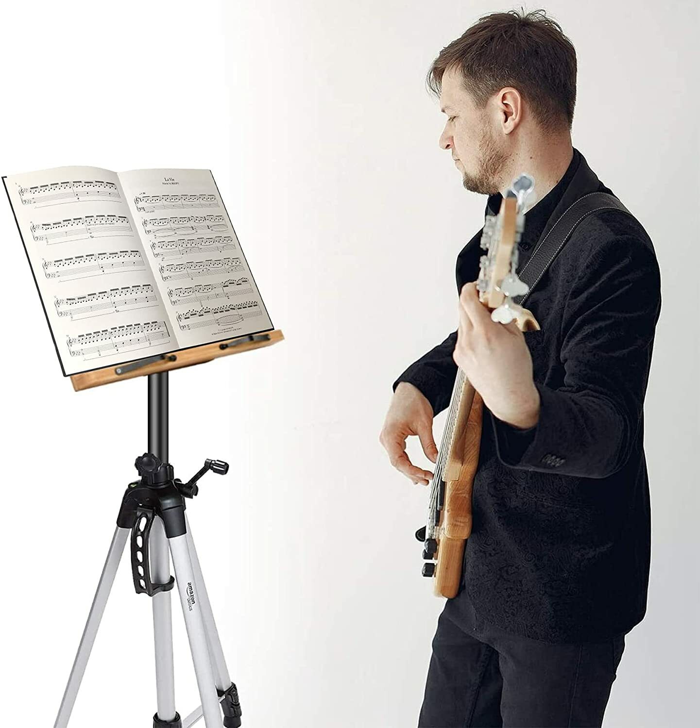 X-Large 16' x 12' A3 Natural Bamboo Laptop/Book/Music Stand Tray w Magnet Insert gallery