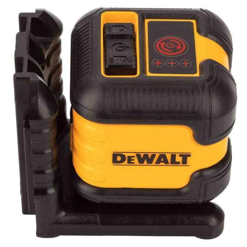DEWALT 40 ft. Red Self-Leveling Cross Line Laser Level with (2)AA Batteries&Case gallery
