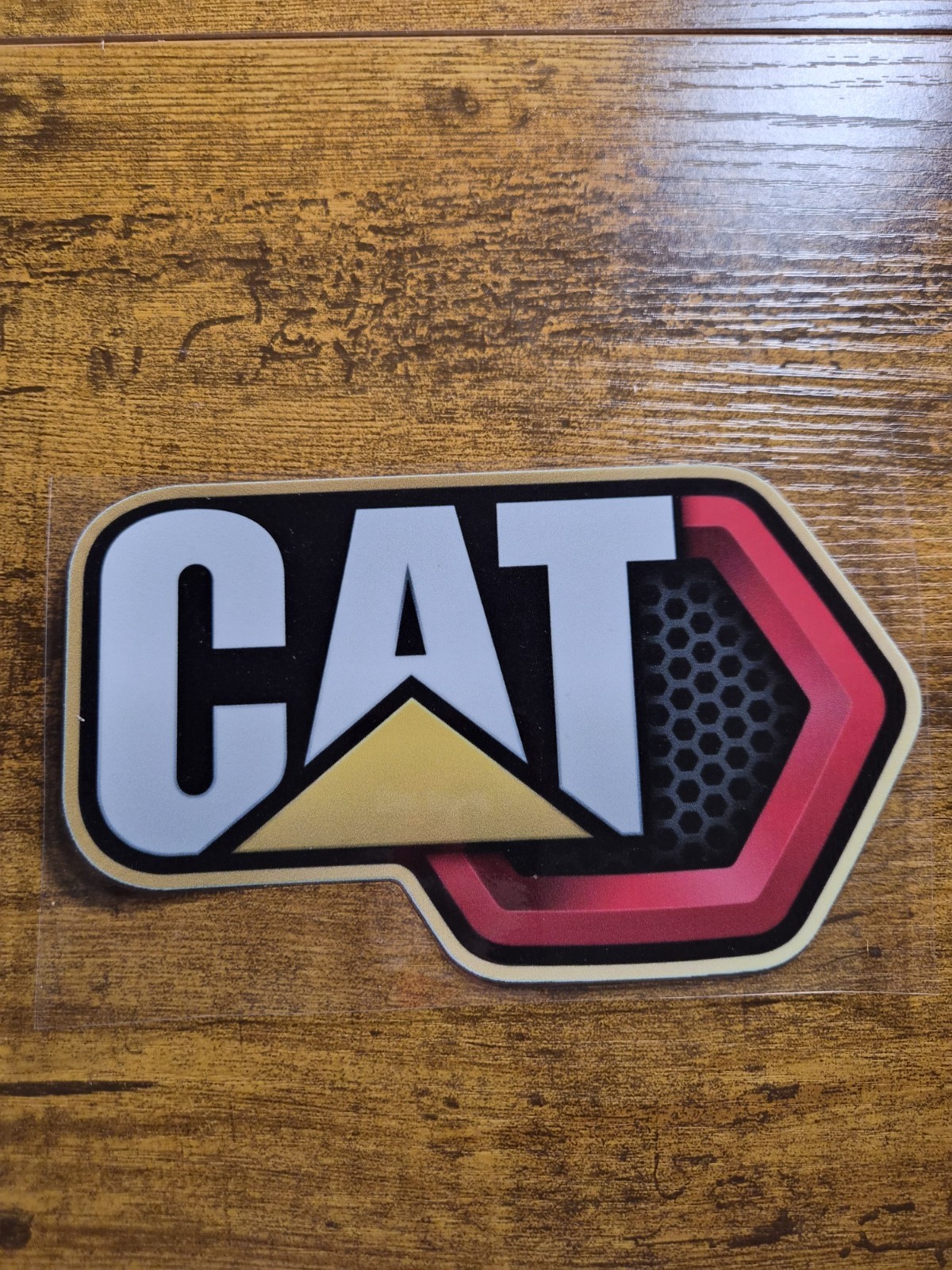 CAT HEAVY EQUIPMENT UV DTF Decal Sticker waterproof USA NOT VINYL gallery