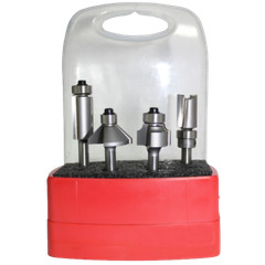 Whiteside 4 Pc. Compact Router Bit Set, 1/4 in. Shank