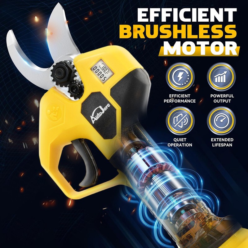 Cordless Electric Pruning Shears for Dewalt 20V Battery, Portable Pruner Garden gallery