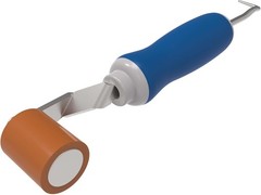 Silicone Seam Roller Tool with Seam Tester Probe for TPO/PVC Roofing
