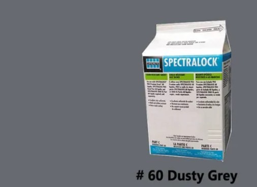 Laticrete Spectralock Grout Part C Powder, Full Unit (9 lb) – Dusty Grey gallery