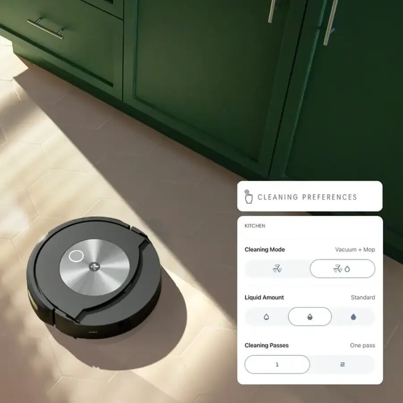 iRobot Roomba Combo j7+ Self-Emptying Robot Vacuum & Mop – Graphite (C755020) gallery