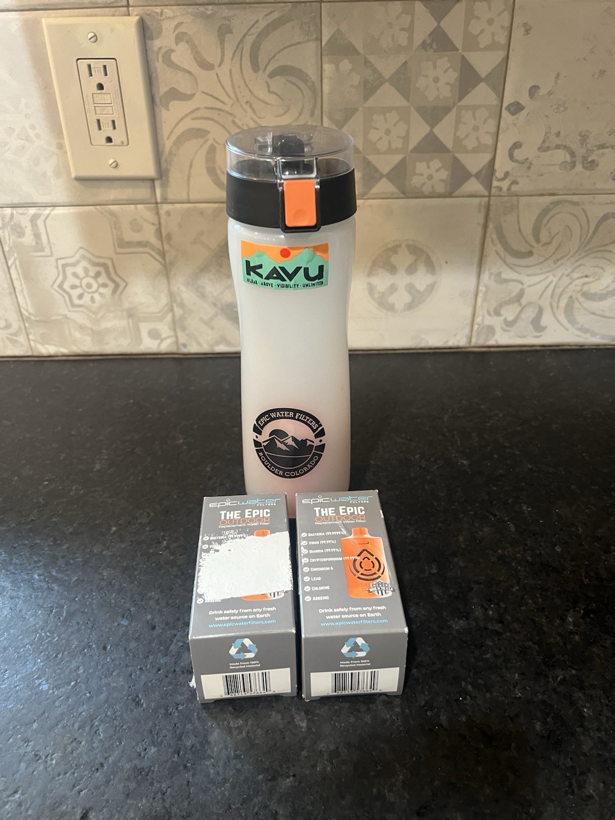 two EpicWater Filters Everywhere Bottle Filter Replaces 750 Bottles 100 Gal Life gallery
