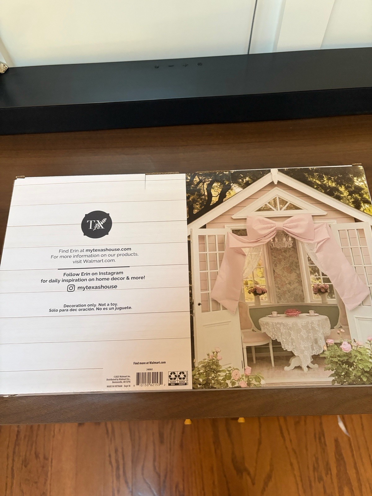 My Texas House Oversized Gingham Decorative Bow Pink 24”x48” VIRAL SHIPS ASAP gallery