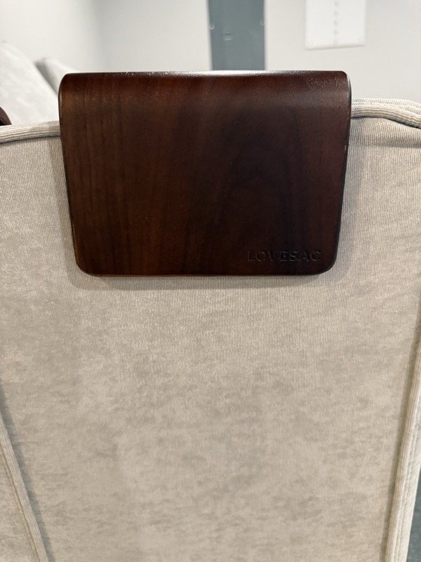 Lovesac Angled Side Coaster- Dark Walnut - Set Of 2 (Free Shipping) gallery