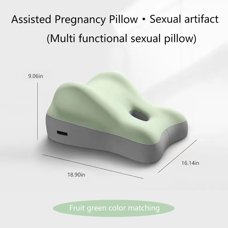 Sweet Spot Pillow, Chiro Monk Pillows for Couples, 27° Angle Perfect Position Er gallery