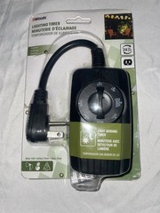 24Hour Outdoor Plug-In Lighting Timer 2 4 6 8 Hr Dusk Dawn 125Vac 60hz 10A 1250W