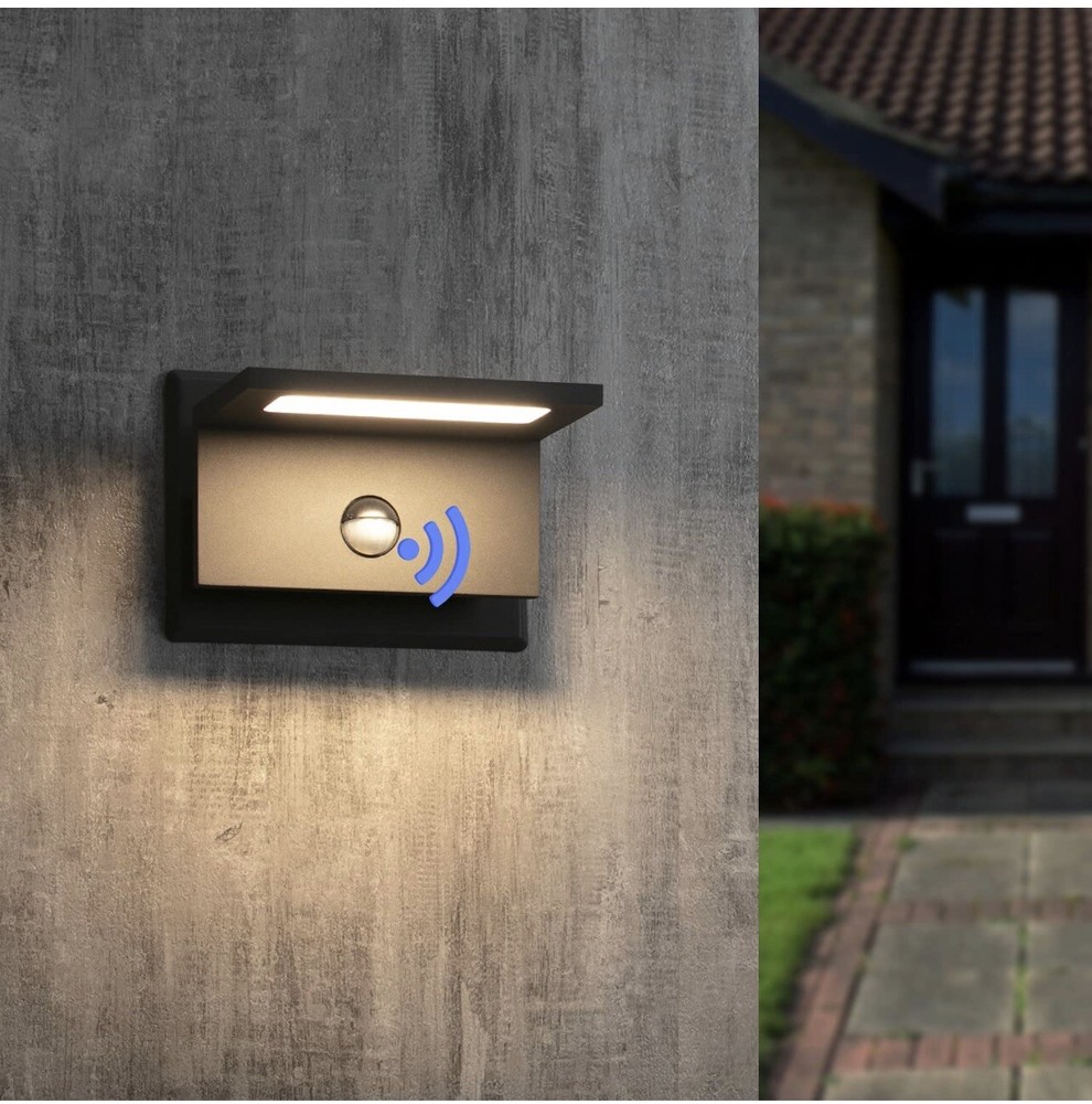 Pir Sensor Outdoor Wall Sconce Exterior Ip54 Waterproof Motion Sensor Wall Light
