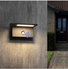Pir Sensor Outdoor Wall Sconce Exterior Ip54 Waterproof Motion Sensor Wall Light