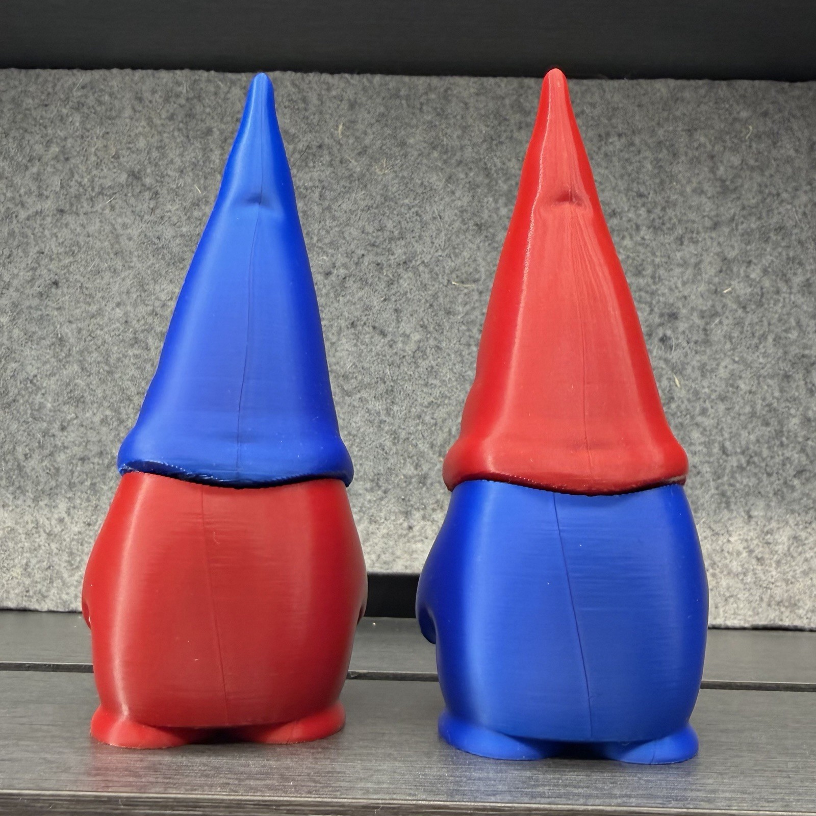 3D Printed Customizable Gnome Figure - Pick Your Colors (Hat & Body) Desk buddy gallery
