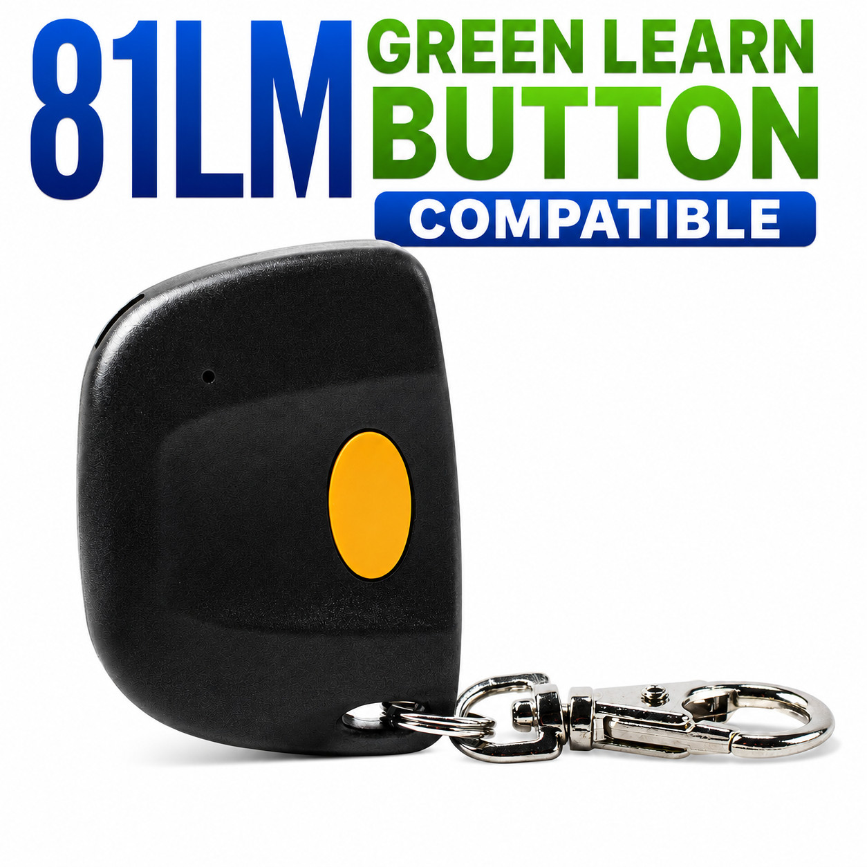 Liftmaster 81LM Compatible Green Learn Button Remote Control Sears Craftsman gallery