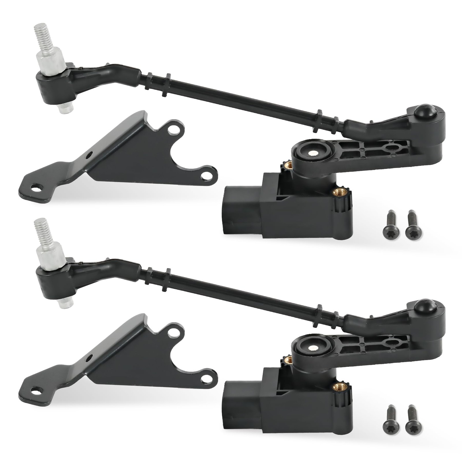 Pair Air Suspension Front Left & Right Ride Height Level Sensor for Land Rove... gallery