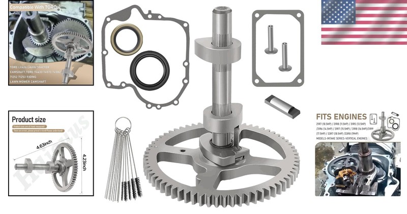 Camshaft Kit Compatible with B&S 793583 792681 gallery