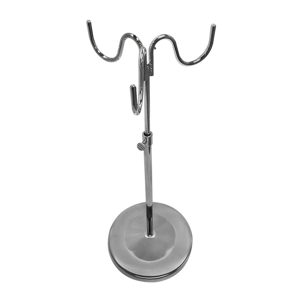 Adjustable 15''-28'' Chrome Triple Purse Display Fixture Retail Store Display gallery