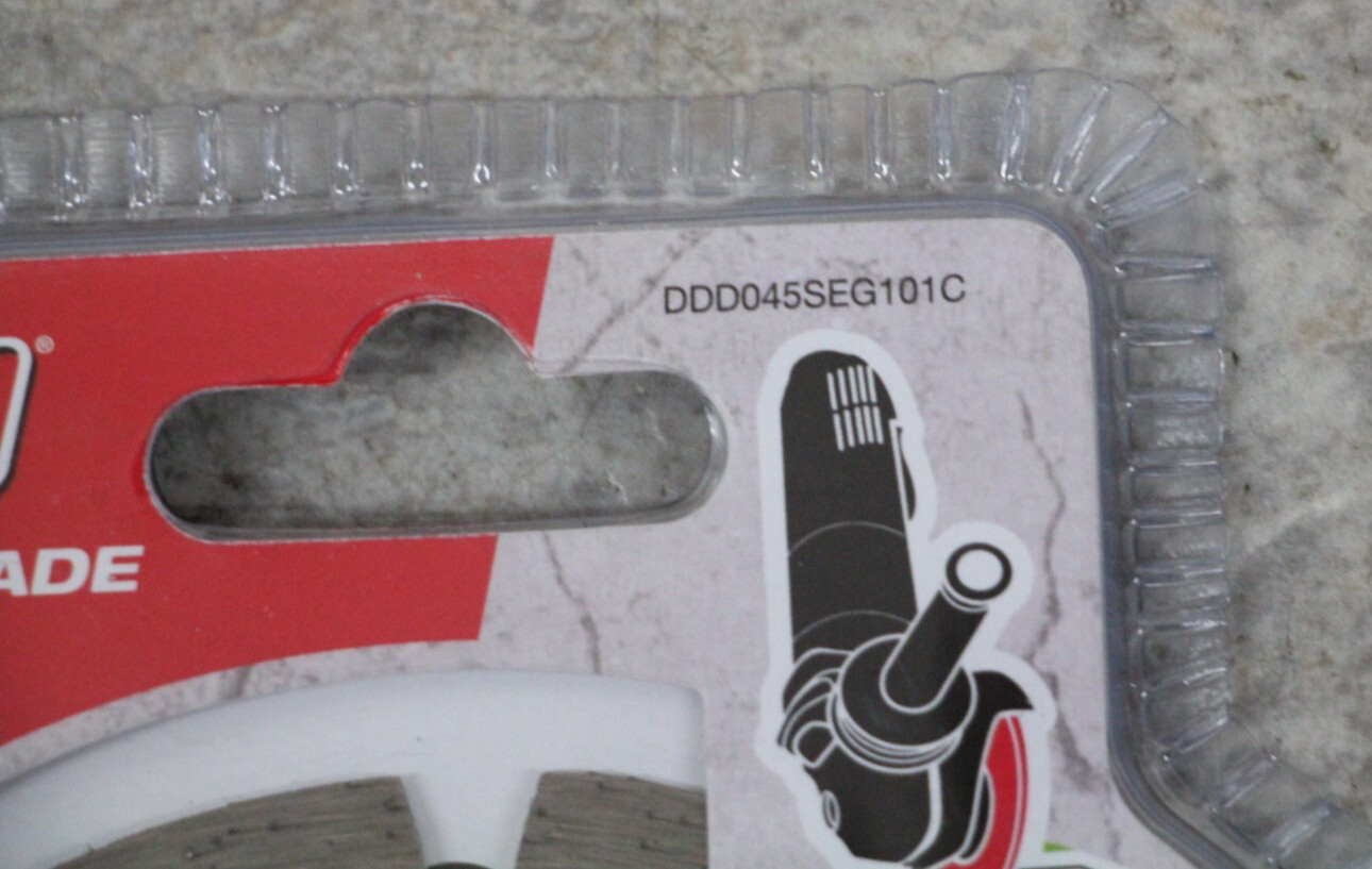 NEW Diablo 4-1/2 in. Diamond Segmented Masonry Cut Off Blade DDD045SEG101C gallery