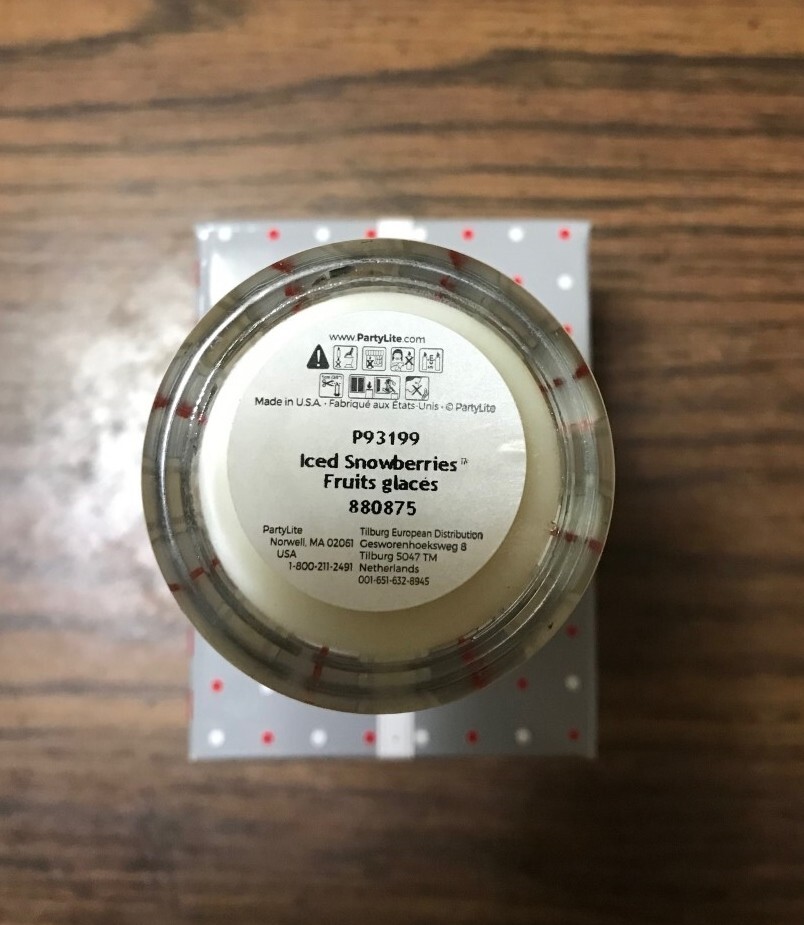 PARTYLITE SCENTED GLASS CANDLE HOLDER NEW IN BOX gallery
