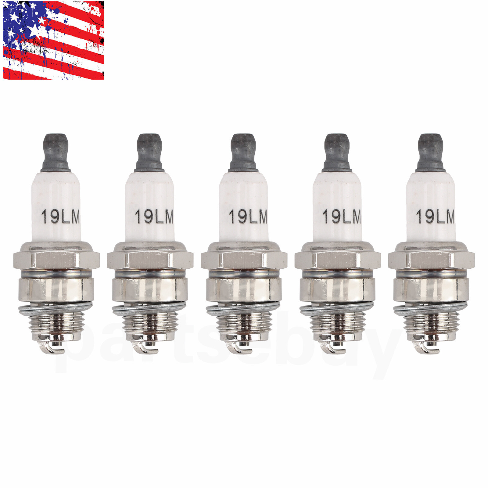 5 PCS SPARK PLUG Briggs Stratton 492167S, 493944, 5095D, 802592S, 293918, 29693 gallery