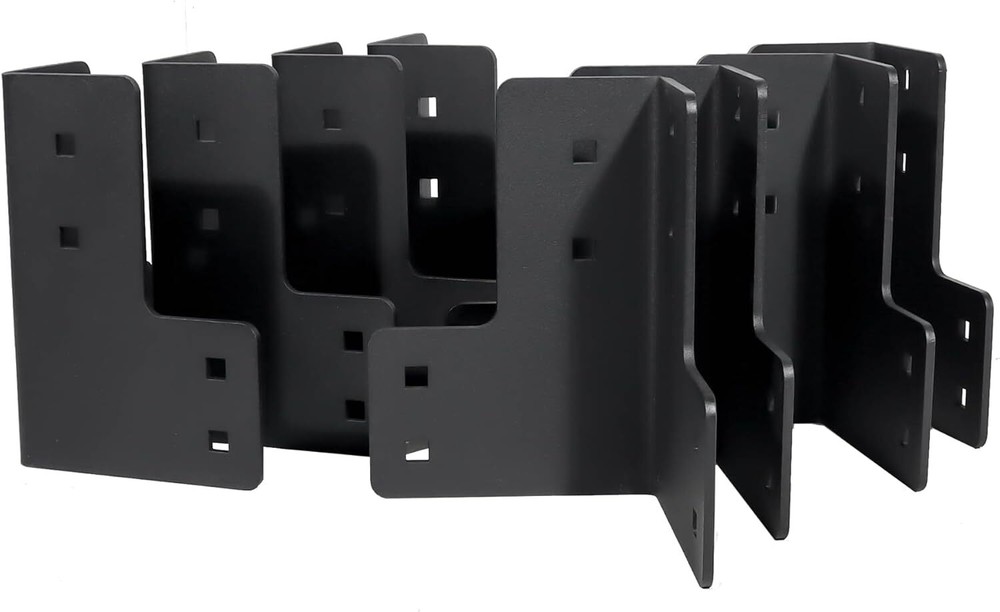 8pcs Workbench Corner Brackets Kit Steel w/Screws 5MM for DIY Workbench Projects