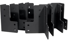 8pcs Workbench Corner Brackets Kit Steel w/Screws 5MM for DIY Workbench Projects