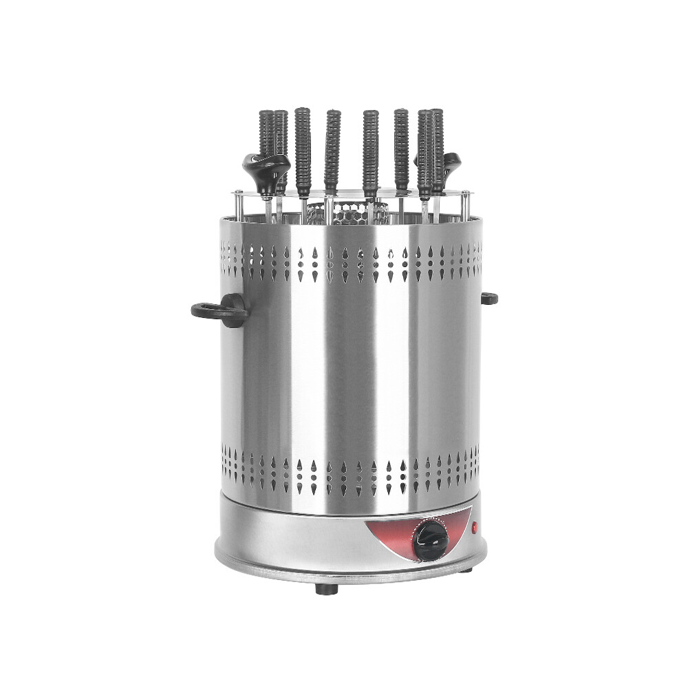Electric Automatic Rotating Skewers Machine With 6/8/10 Forks Stainless Steel gallery