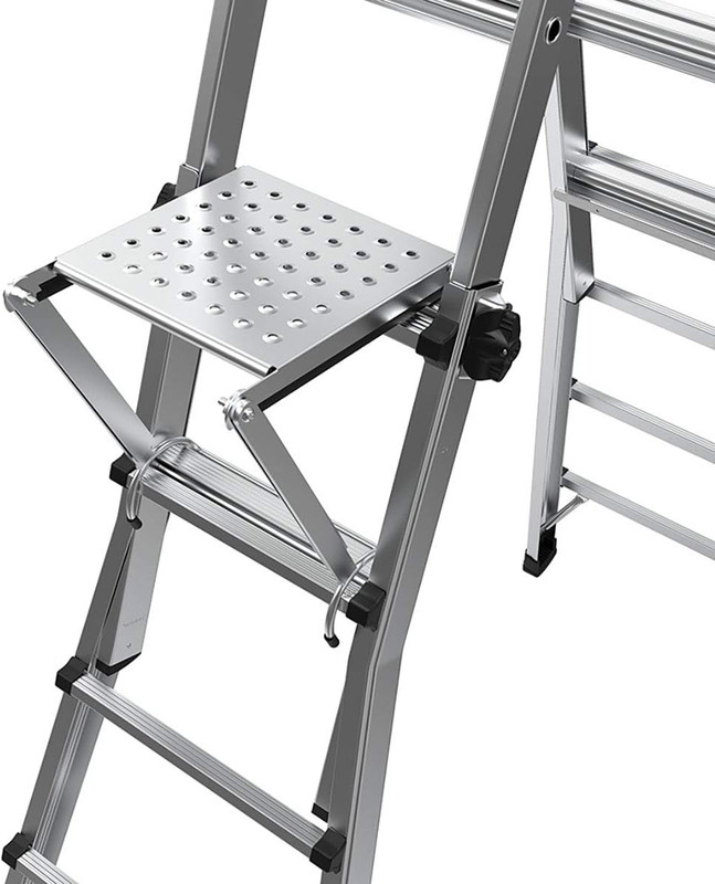 Ladder Systems, Work Platform, Ladder Accessory, Aluminum, 375 Lbs Weight Rating gallery