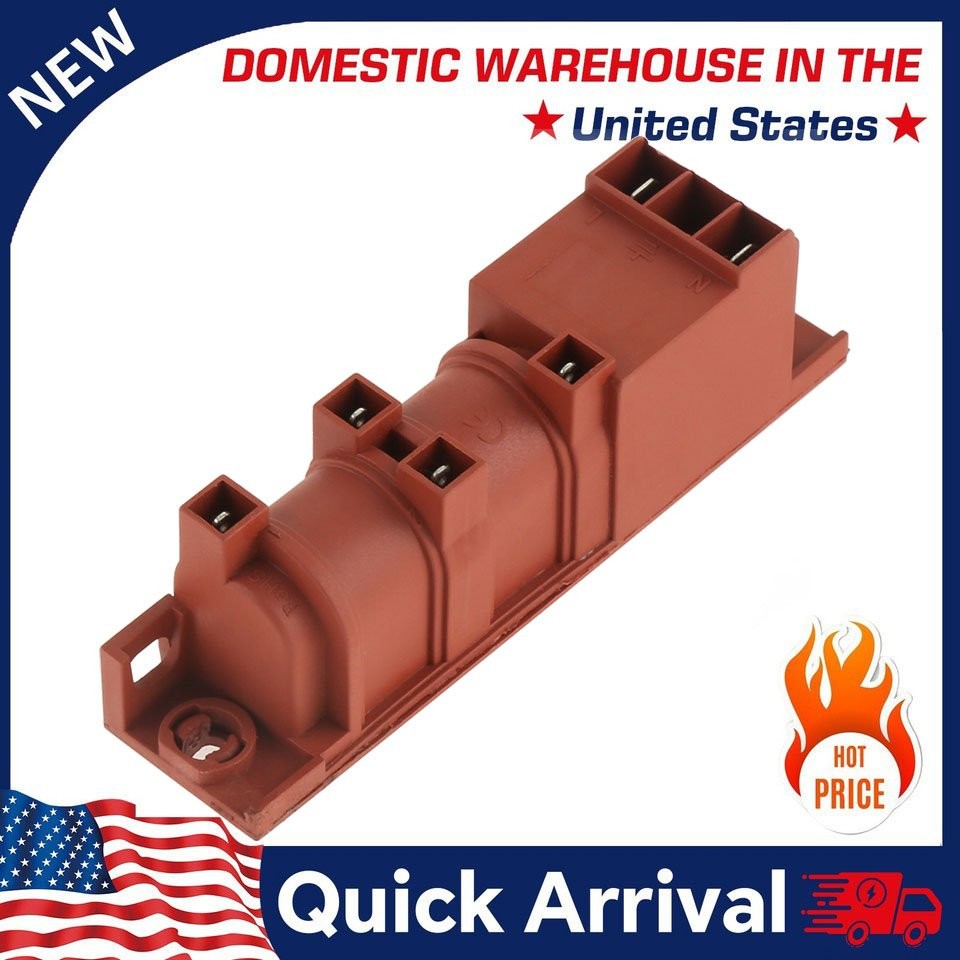 WB13T10046 Range Spark Module 110-240 V 4 Exits Pulse Igniter Replacement Parts gallery
