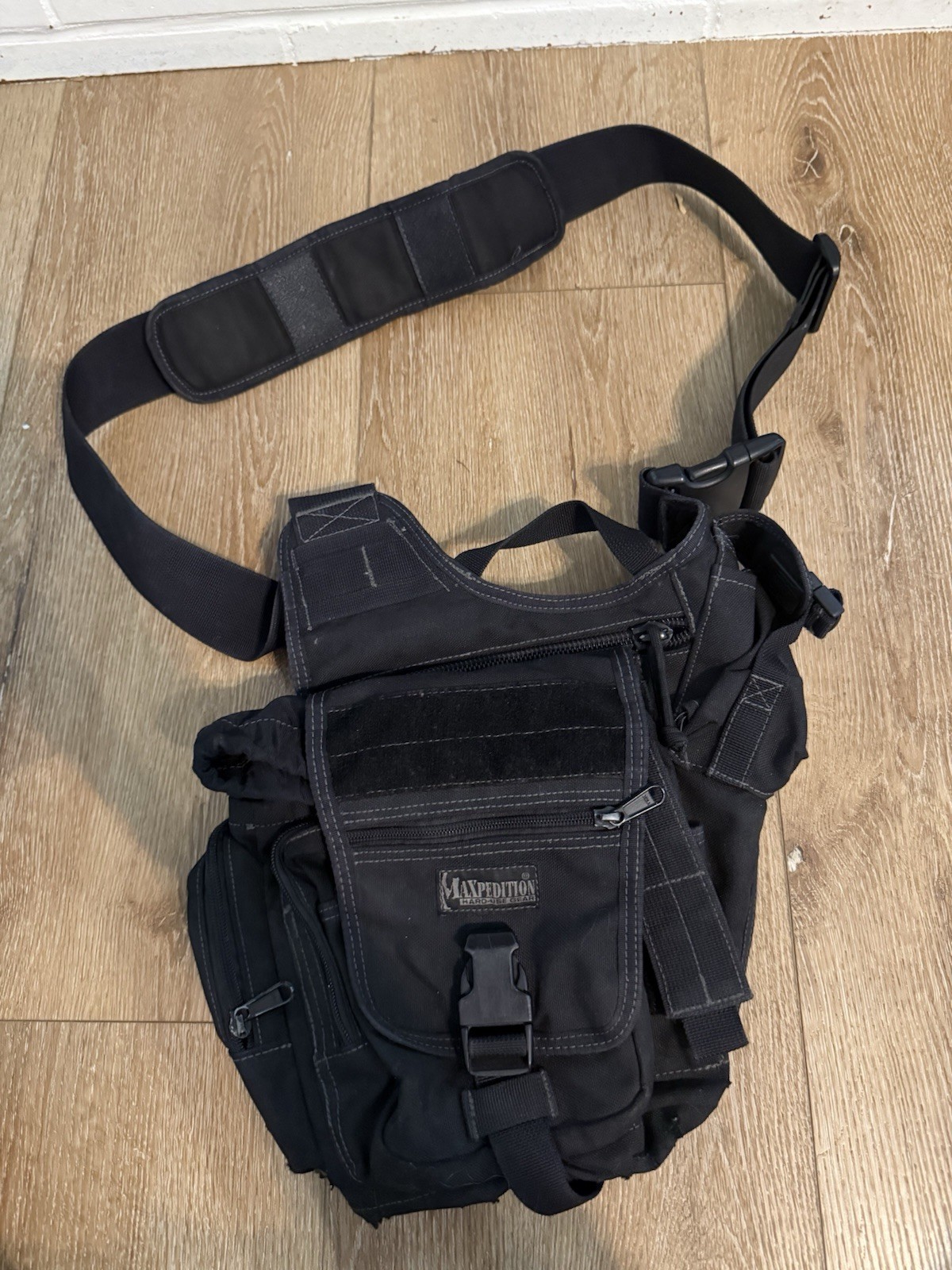 Maxpedition Fatboy Versipack Multi-Function Bag Black Nylon Construction