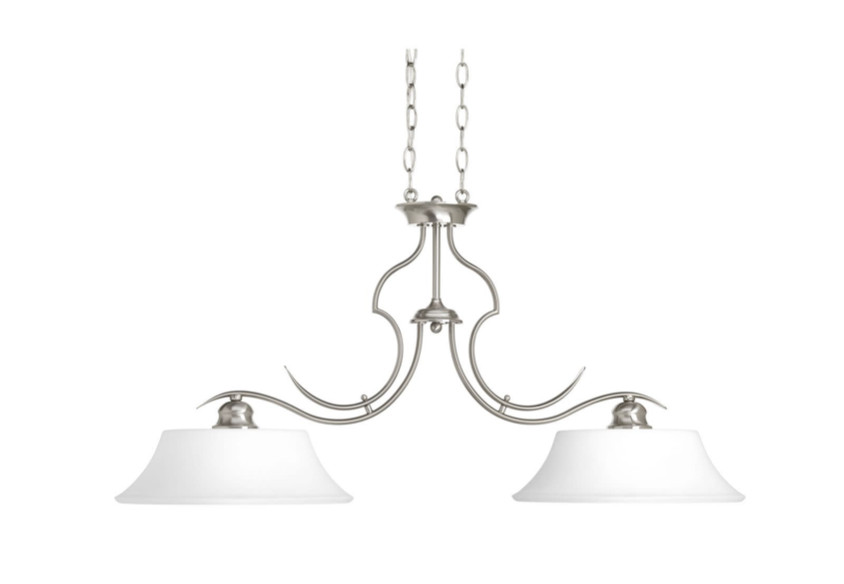 Progress Lighting Applause 2 Light 38" Wide Linear Chandelier Model:P4321-09 NEW gallery