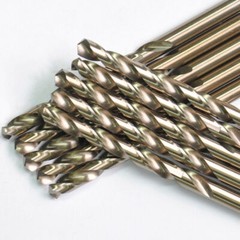 Drillforce 10PC 3/16″ Cobalt Drill Bit Set HSS M35 Jobber Length Metal Drill Bit