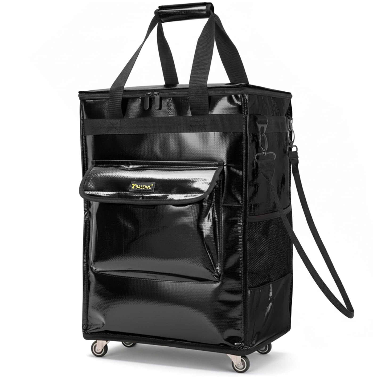 Reusable Grocery Bags on Wheels, Rolling Tote Bag, Shopping Trolley, Large Ba gallery