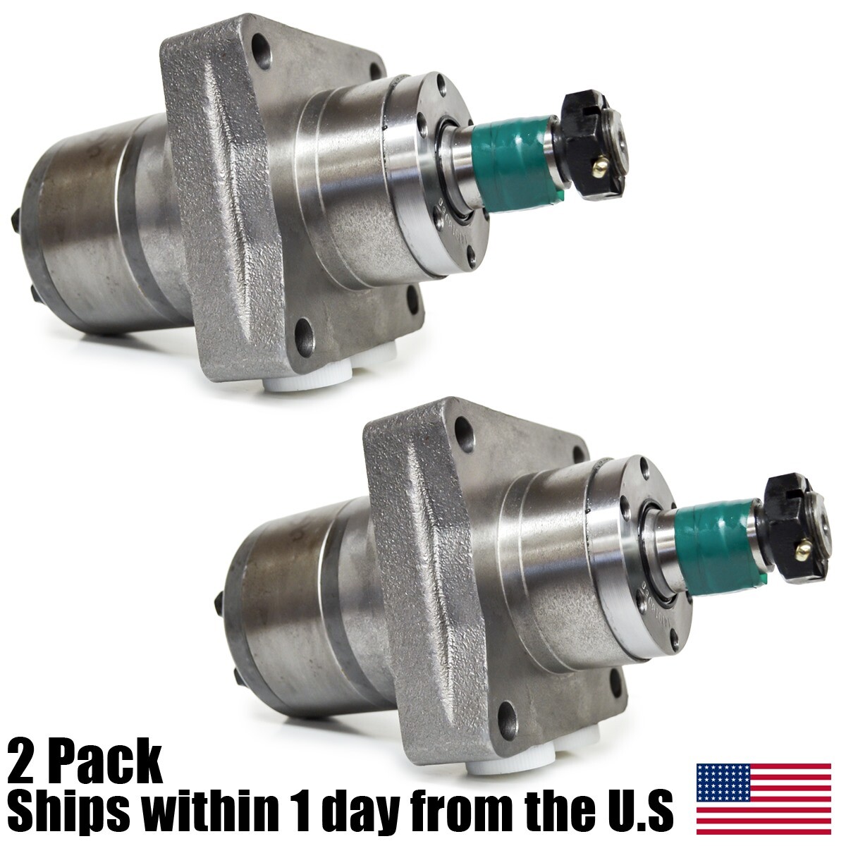 2 Pack Mower Wheel Motor for Exmark Lazer Z 1-523328 Parker TF0240US081AADD gallery