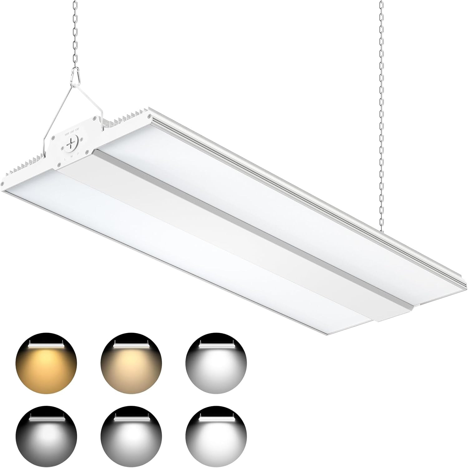 LED Linear High Bay Light 400W 320W 240W Wattage Adjustable, 2.2FT LED High Bay gallery