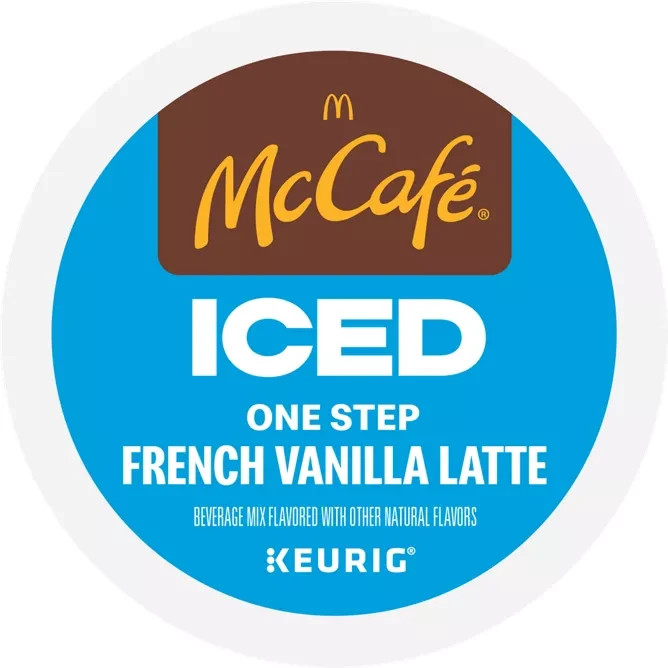 McCafe Iced French Vanilla Latte One Step Coffee 60 K-Cups - Bulk Stock gallery