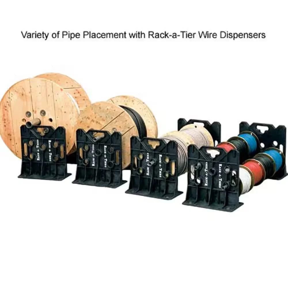 Rack-A-Tiers Wire Dispenser Multi-Purpose Cable Reel Electrical Rack 11455 gallery
