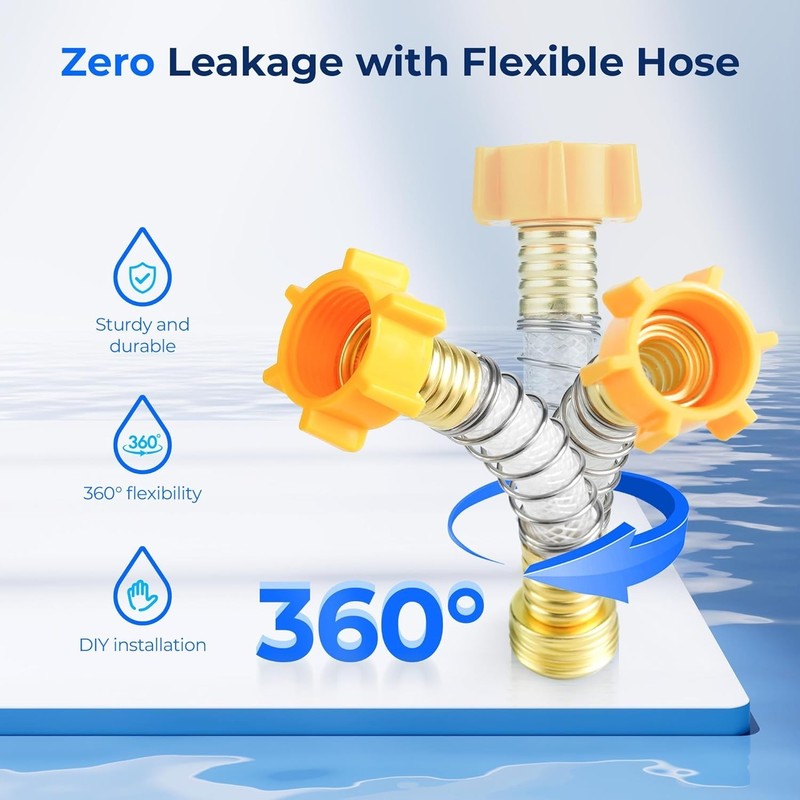 Waterdrop RV Inline Water Filter,NSF Certified,Filter with Hose Protector,1 Pack gallery