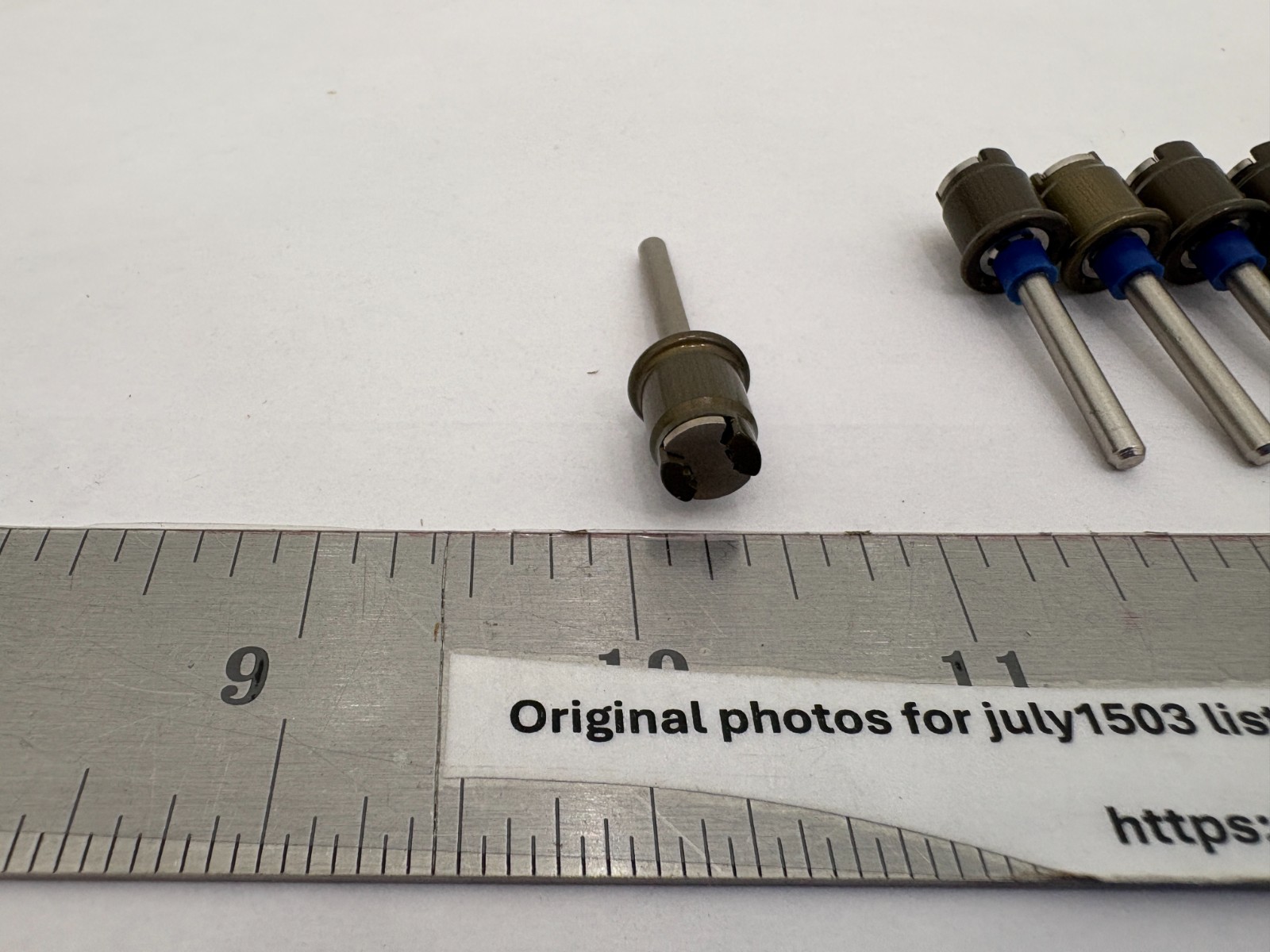 (5) NEW Dremel EZ402 EZ Lock Mandrel Disc Polish - 1/8" Shank gallery