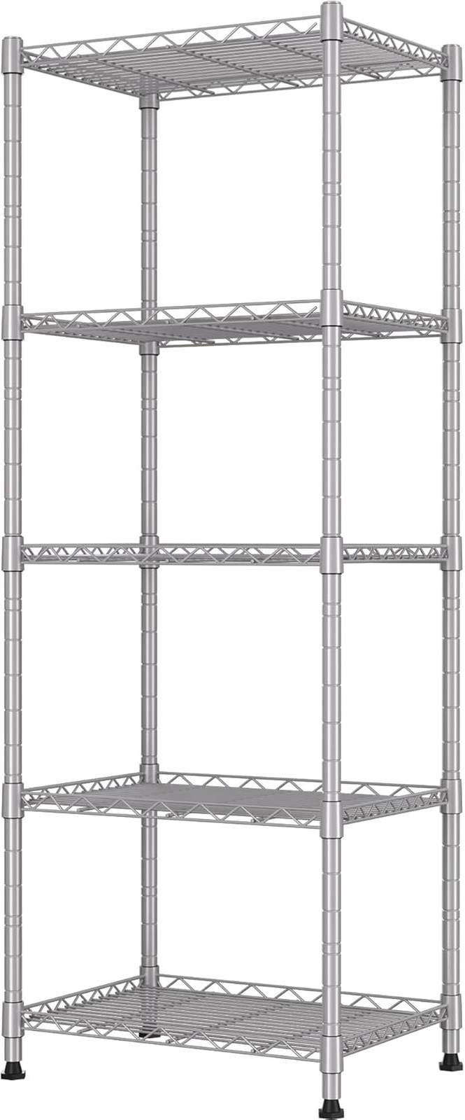 5-Wire Shelving Metal Storage Rack Adjustable Shelves,Standing Storage Shelf Uni gallery