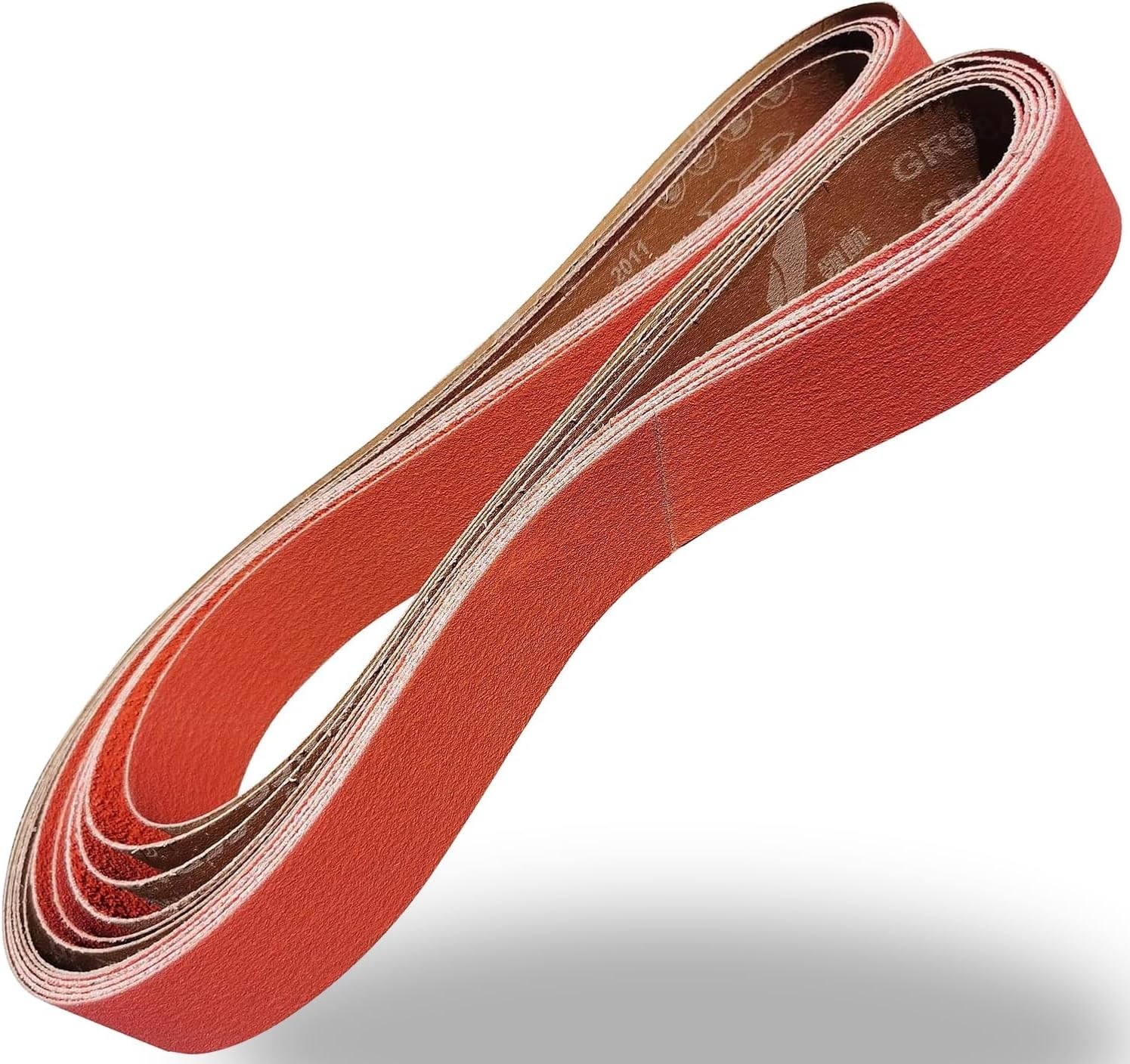 4 Pack 2 x 72 Inch Metal Grinding Ceramic Sanding Belts Kit - 40 60 2x72 in gallery
